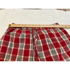 Willow Wear by Willow Creek Red Plaid Pajama Pants Drawstring Waist  xL